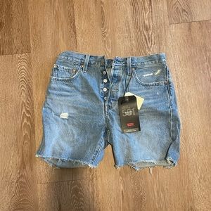 NWT’s Levi 501 Denim Shorts